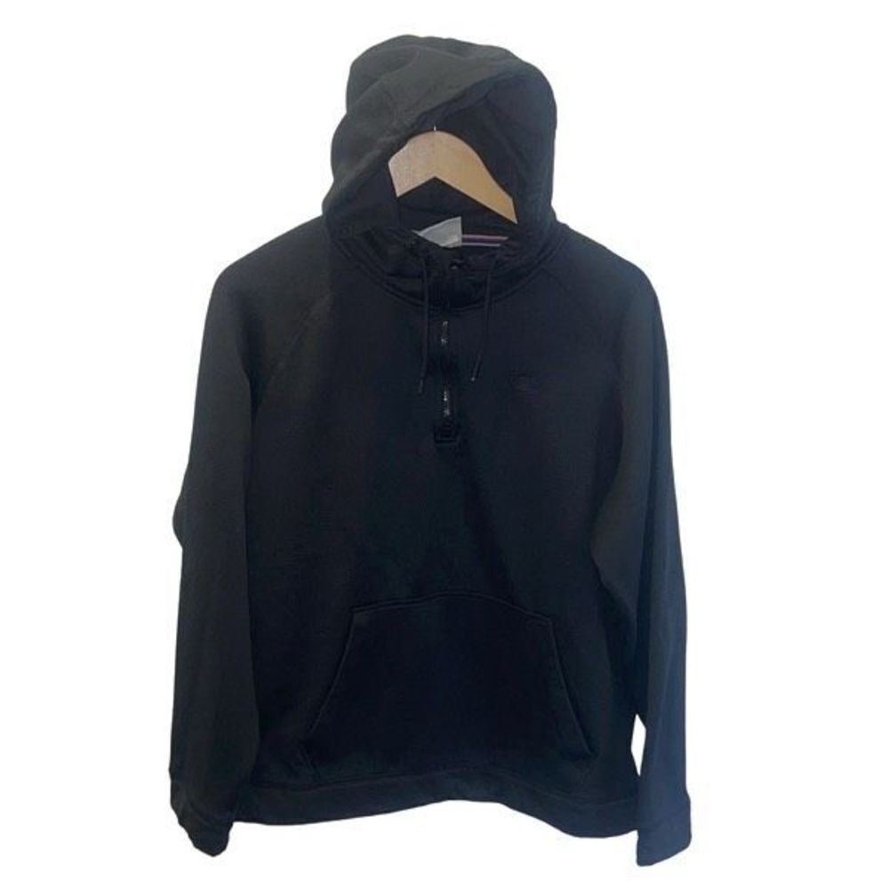 Champion Men’s Authentic Hoodie Sweatshirt Black Size Large
